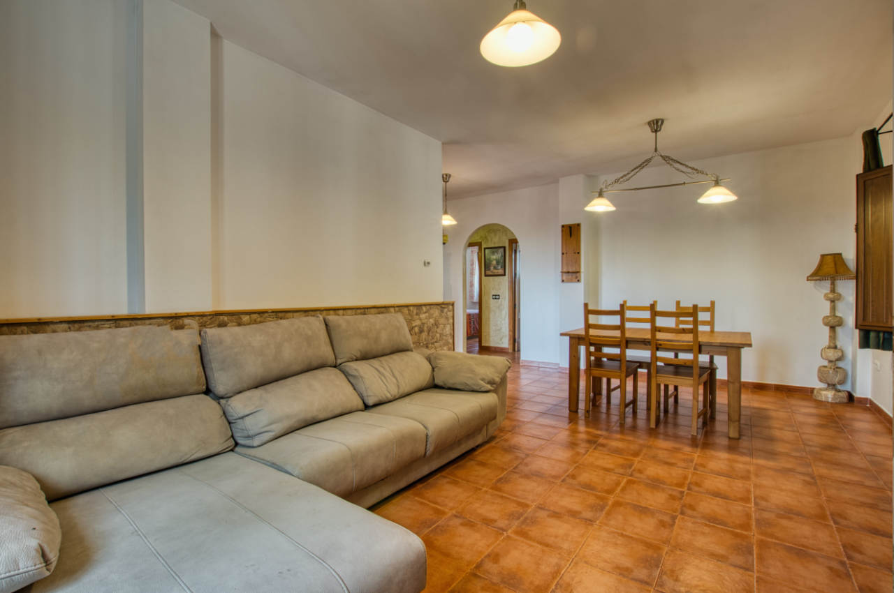 Living room at Villa Vilo holiday house