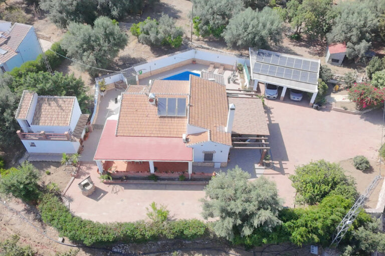 Villa Vilo, aerial view