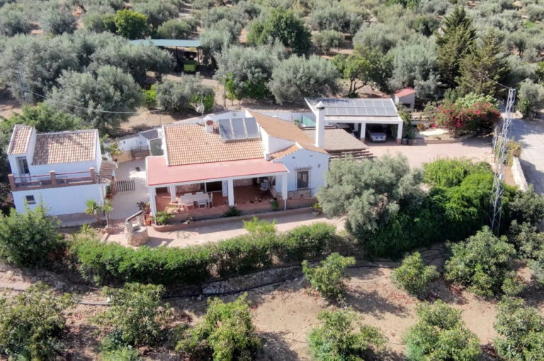Villa Vilo from the air